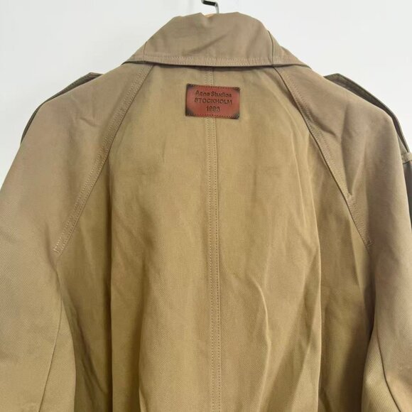 Acne Studios Oriso double-breasted twill jacket - Picture 10 of 14